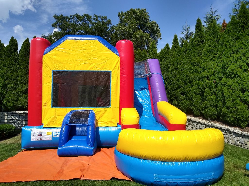 Fun House 6-in-1 Wet/Dry Combo – Leap'n Lizards Bounce Houses